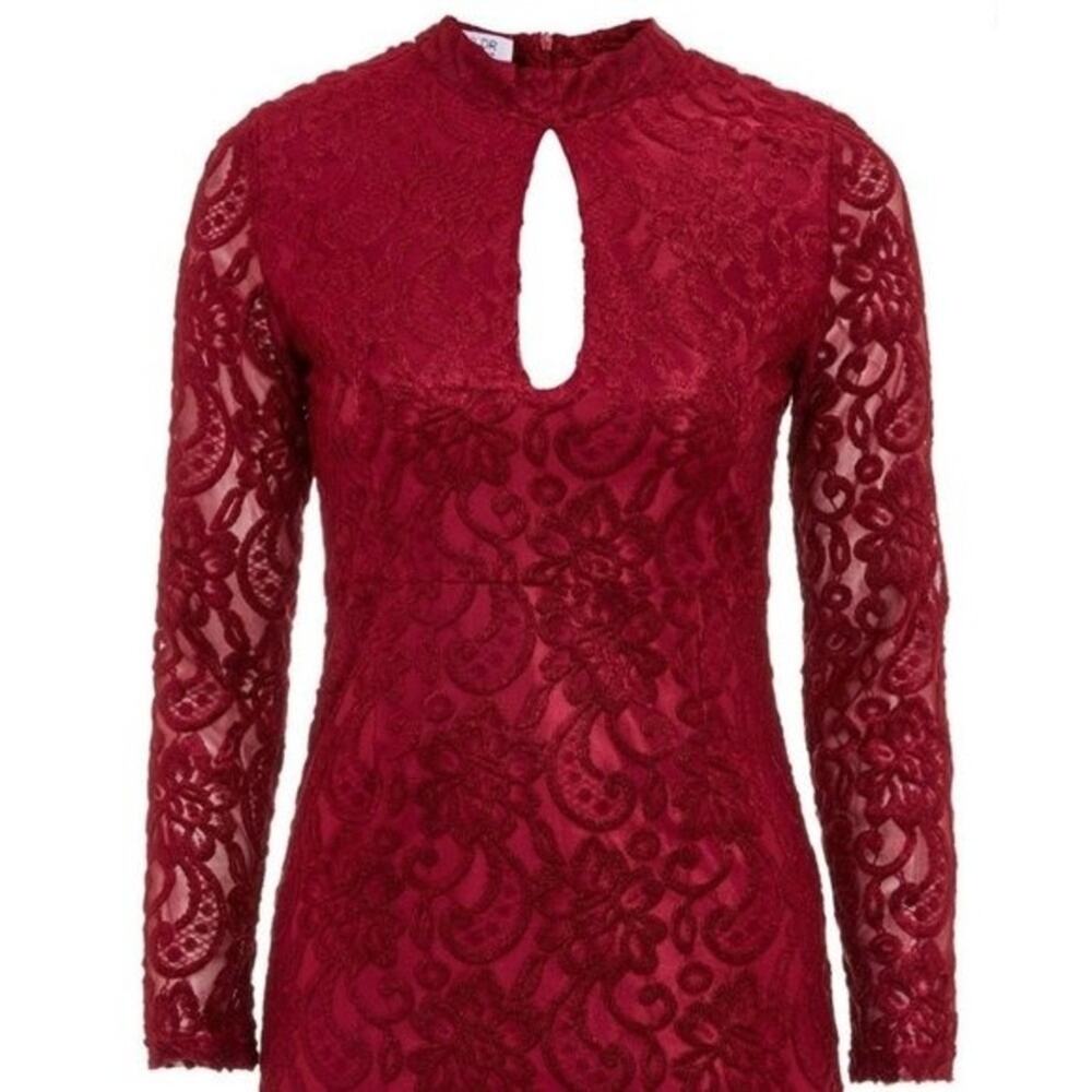 WYLDR Red Just A Thought Mini Dress